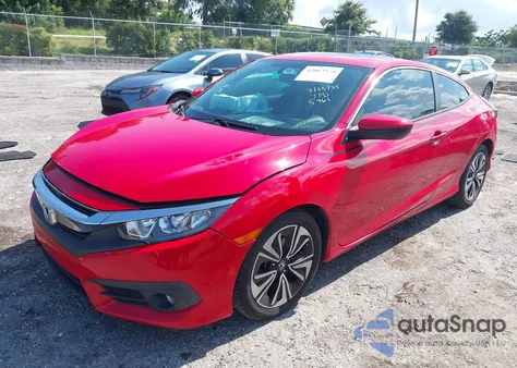 2016 Honda Civic Ex-T из США, поврежденный, VIN 2HGFC3B37GH355961